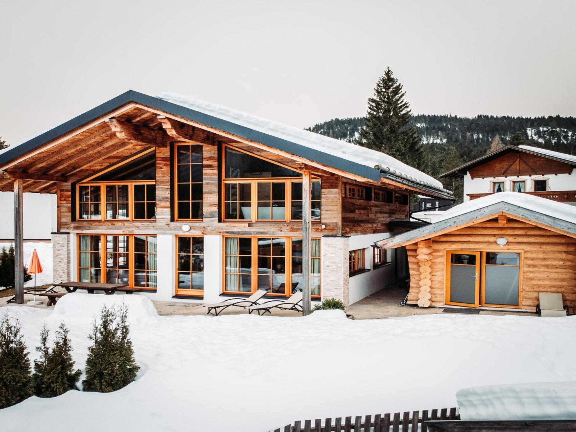 Chalets Im Weidach, Leutasch Esterno foto