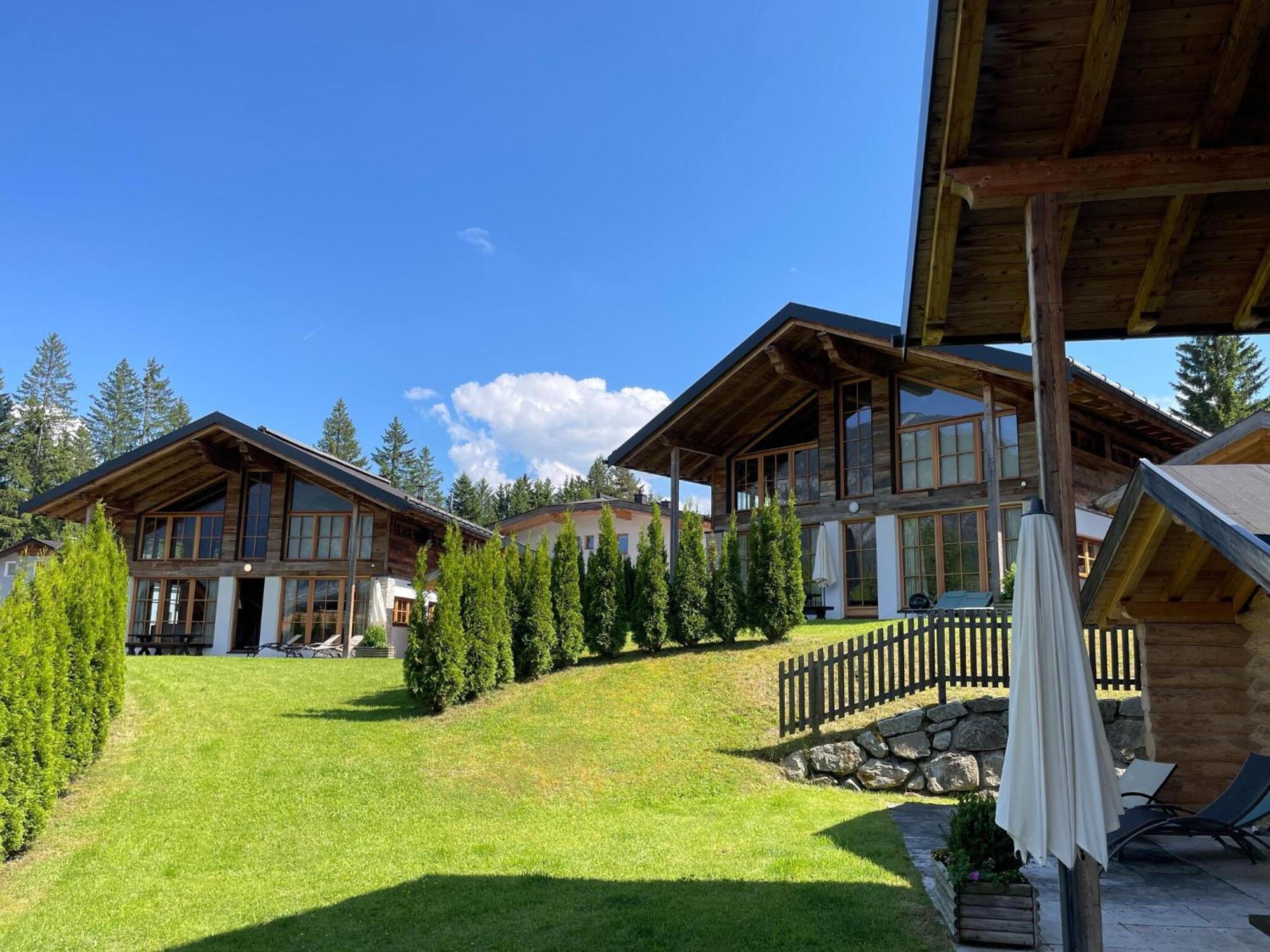 Chalets Im Weidach, Leutasch Esterno foto