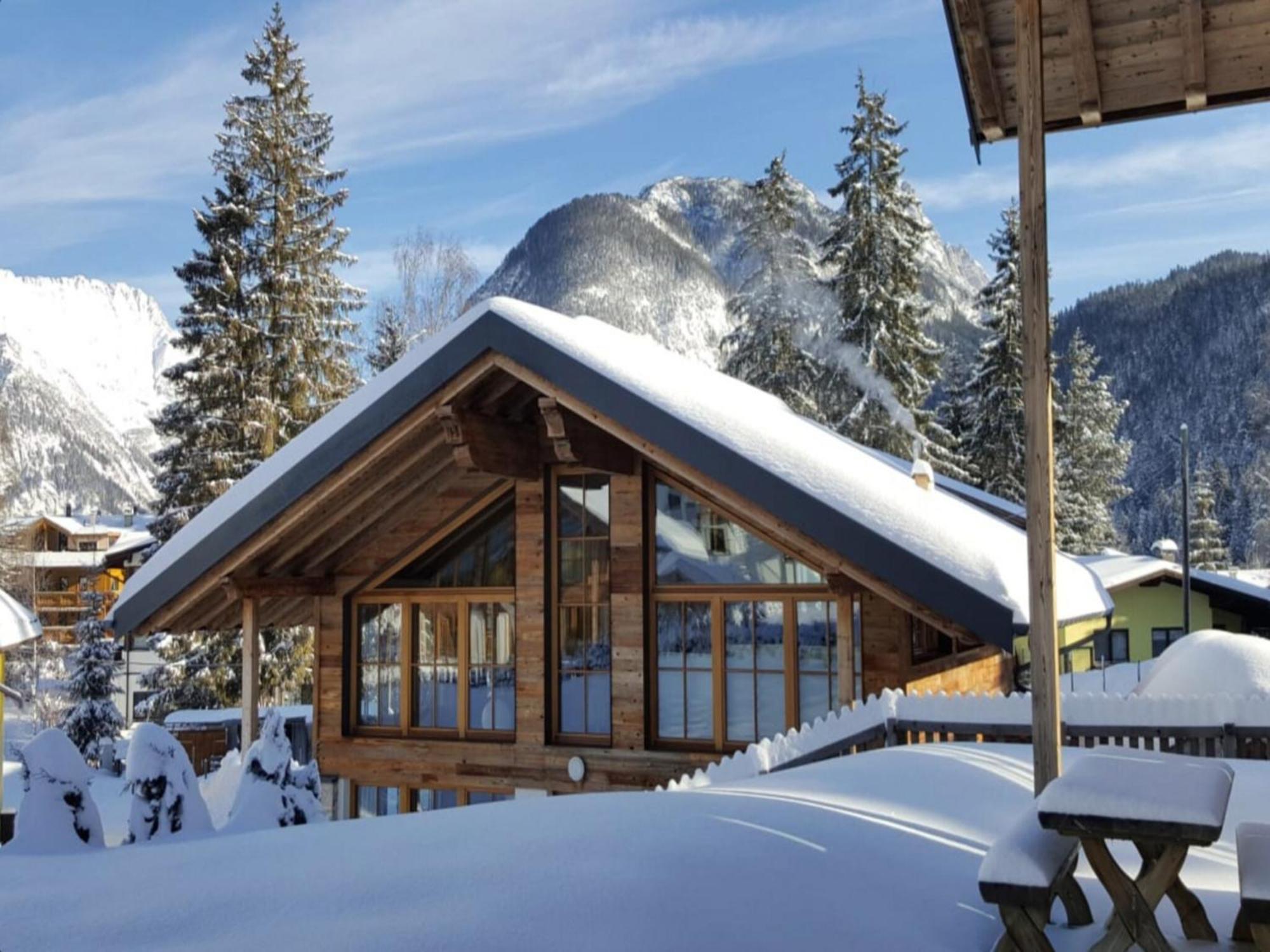 Chalets Im Weidach, Leutasch Esterno foto